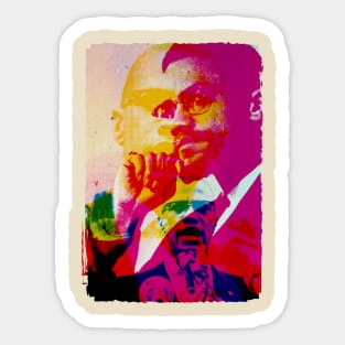 Malcolm X Sticker